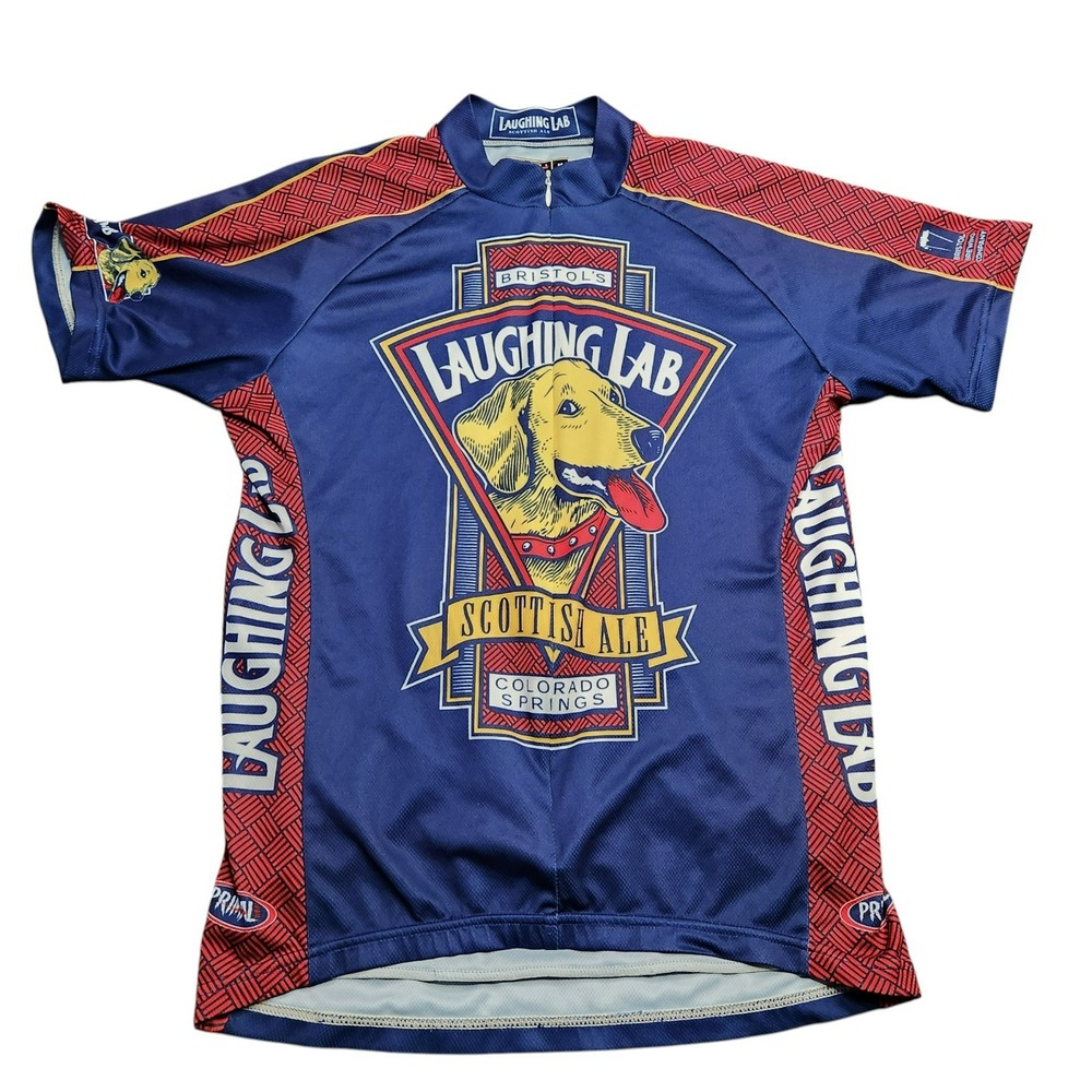Laughing Lab Scottish‎ Ale Primal Cycling Jersey Size M